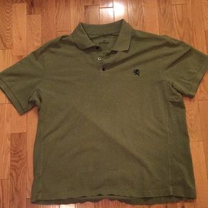 Men's large green Express polo